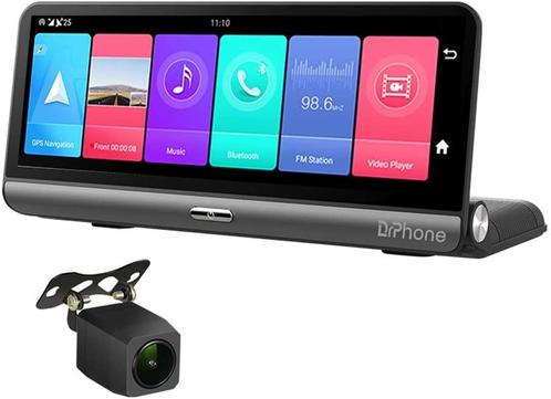 DrPhone DC10 Smart Dashcam 8 inch Full Touch IPS-scherm -, Autos : Divers, Dashcams, Envoi