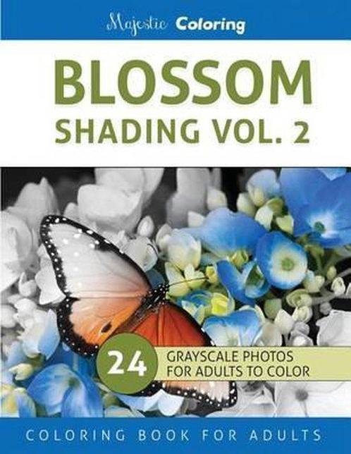 Blossom Shading Vol. 2 9781530509645 Majestic Coloring, Boeken, Taal | Engels, Zo goed als nieuw, Verzenden
