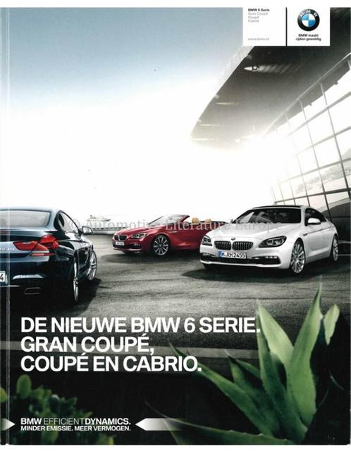2015 BMW 6 SERIE BROCHURE NEDERLANDS, Boeken, Auto's | Folders en Tijdschriften