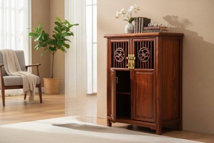 Meuble dappui - Teak - Chinoiserie, Antiek en Kunst, Curiosa en Brocante