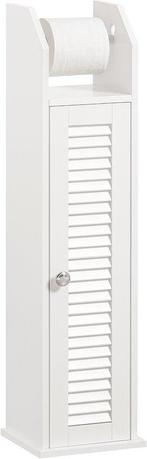 2dekans | SoBuy BZR49-W Badkamerplank - Wit Multifunctioneel, Huis en Inrichting, Woonaccessoires | Spiegels, Ophalen of Verzenden