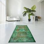Groen vintage - Vloerkleed - 275 cm - 160 cm - met, Nieuw