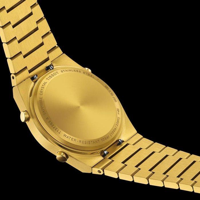 Tissot - PRX Digital 35mm Gold - Sans prix de réserve -, Handtassen en Accessoires, Horloges | Heren