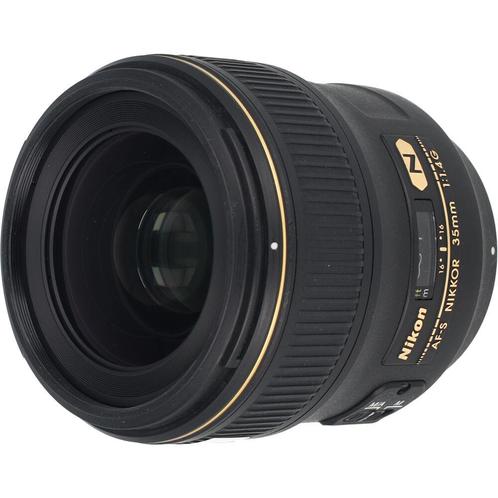 Nikon AF-S 35mm F/1.4G occasion, Audio, Tv en Foto, Foto | Lenzen en Objectieven, Zo goed als nieuw, Verzenden
