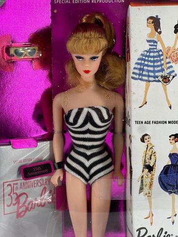 Mattel - Poupée Barbie - 35th Anniversary Blonde - 1993 -