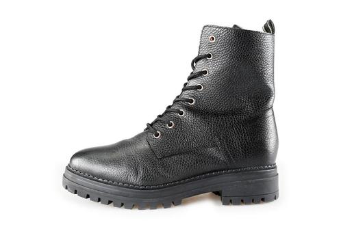 Manfield Veterboots in maat 40 Zwart | 5% extra korting, Kleding | Dames, Schoenen, Zwart, Zo goed als nieuw, Overige typen, Verzenden