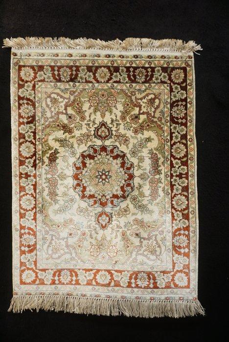 Soie Gohm de Chine - Tapis - 62 cm - 47 cm, Maison & Meubles, Ameublement | Tapis & Moquettes