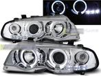 Xenon Look Koplampen met Angel Eyes voor BMW 3 Serie E46, Ophalen of Verzenden