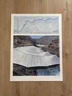 Christo (1935-2020) - Over the River - signed by hand, Antiek en Kunst