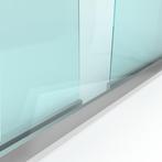 Schuifloket op maat - 3 panelen, 2 sporen - Gehard glas 6 mm, Doe-het-zelf en Bouw, Nieuw, Verzenden