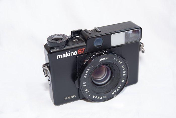 Plaubel Makina 67 | Nikkor 80mm F/2.8 | 120 film |, Audio, Tv en Foto, Fotocamera's Analoog