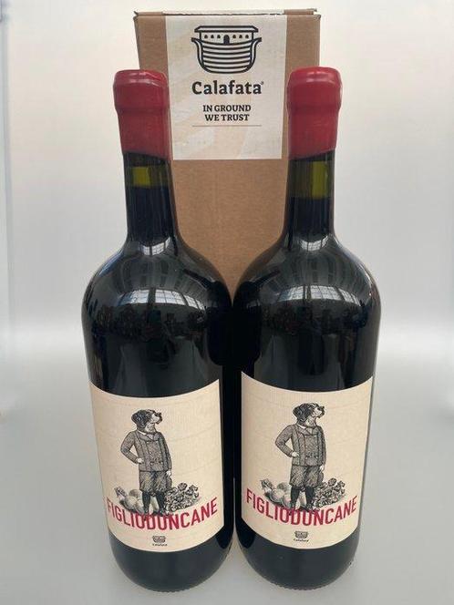 2019 Calafata, Figlioduncane - Toscane IGT - 2 Magnums, Verzamelen, Wijnen
