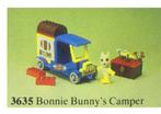 Lego Set - 3635 - Fabuland - Bonnie Bunnys Camper, Nieuw