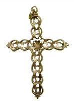 Pendentif en forme de croix - 18 carats Or jaune