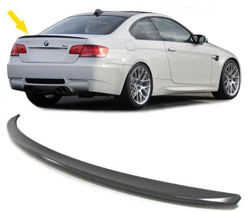 Kofferbak Spoiler Lip Glans Zwart BMW E92 E93 Coupe B1938, Auto-onderdelen, Carrosserie, Nieuw, BMW, Achter