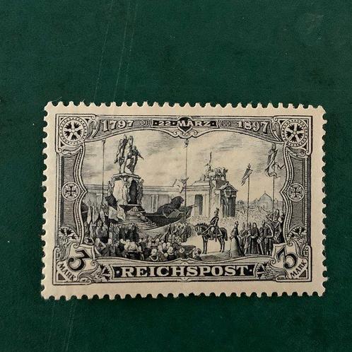 Duitse Rijk 1900 - 3 Mark Reichspost - gecentreerd en, Postzegels en Munten, Postzegels | Europa | Duitsland