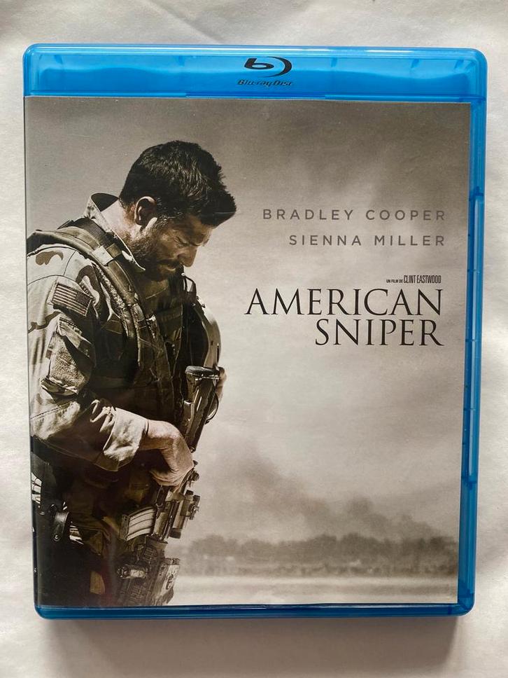 AMERICAN SNIPER (IMPORT WITH DUTCH SUBS) (BLURAY), Cd's en Dvd's, Blu-ray, Gebruikt