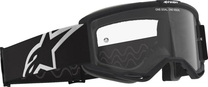 Alpinestars MX Vision OTG Goggle – Black/Gray / Clear, Motoren, Kleding | Motorkleding, Verzenden