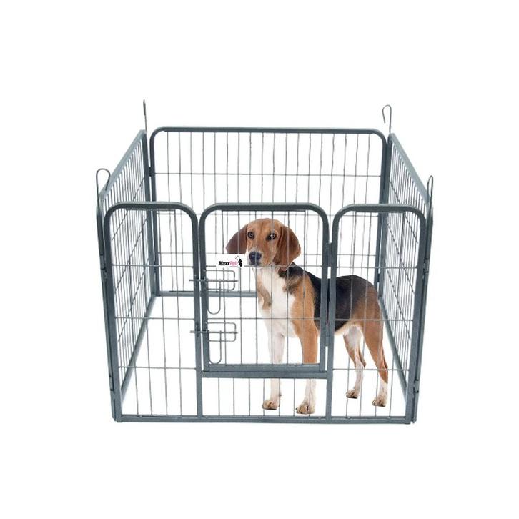 MaxxPet Puppyren 81x79cm - Konijnenren - 4 kennelpanelen, Dieren en Toebehoren, Hondenbenches, Nieuw, Ophalen of Verzenden