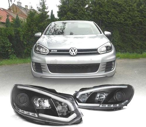 PHARES VOLKSWAGEN VW GOLF MK6 08-12 TUBE LIGHT FOND NOIR, Auto-onderdelen, Verlichting, Verzenden