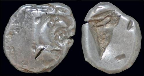Unknown Greece undefined Ar stater zilver, Postzegels en Munten, Munten en Bankbiljetten | Verzamelingen, Verzenden