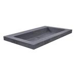 Wastafel Hardsteen Wiesbaden 60x46x5 cm (0 kraangaten), Ophalen of Verzenden, Nieuw, Overige typen