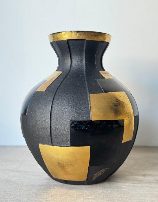 Scailmont - Paul Bernard Gobena - Vaas - Glas, Antiek en Kunst, Antiek | Glaswerk en Kristal