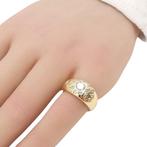 Ring - 18 karaat Geel goud - 1.20ct. tw. Diamant, Handtassen en Accessoires, Ringen, Nieuw
