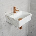 Fonteinset Carrara Marmerlook Wiesbaden Color Brons Koper, Doe-het-zelf en Bouw, Ophalen of Verzenden, Nieuw, Overige typen