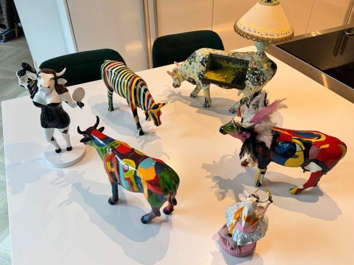 CowParade - Beeldje (6) - Porselein, Antiek en Kunst, Curiosa en Brocante