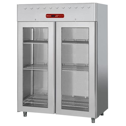 Koelkast 1400 liter geventileerd, 2 glazen deuren GN 2/1, Articles professionnels, Horeca | Équipement de cuisine, Envoi