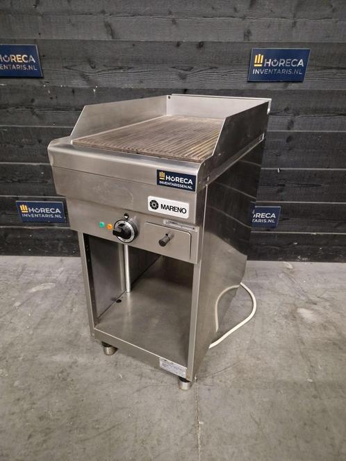 Mareno bakplaat | geribbeld | 40 cm | 400V, Zakelijke goederen, Horeca | Keukenapparatuur, Gebruikt