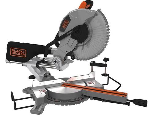 BLACK+DECKER BES710-QS Afkort-/Verstekzaag - 2100W - 254mm, Doe-het-zelf en Bouw, Gereedschap | Zaagmachines, Zo goed als nieuw