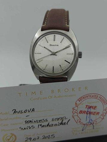 Bulova - Sans Prix de Réserve - Homme - 1960-1969 beschikbaar voor biedingen