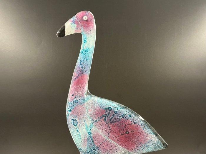 Studio Habrat - Beeldje - Flamingo - fusie, Antiek en Kunst, Kunst | Designobjecten