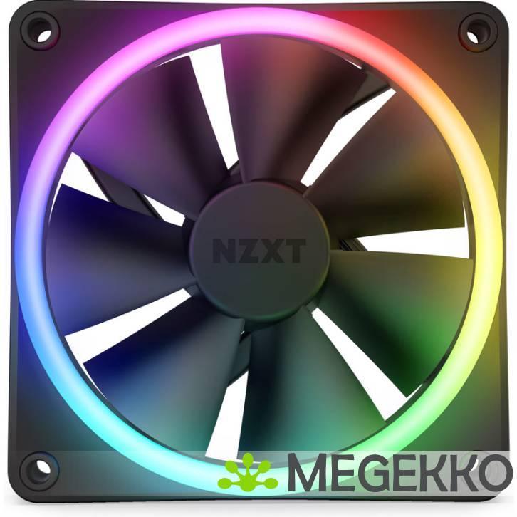 NZXT F120 RGB DUO - 120mm RGB Fan - Single - Black, Computers en Software, Computerkoelers, Nieuw, Verzenden