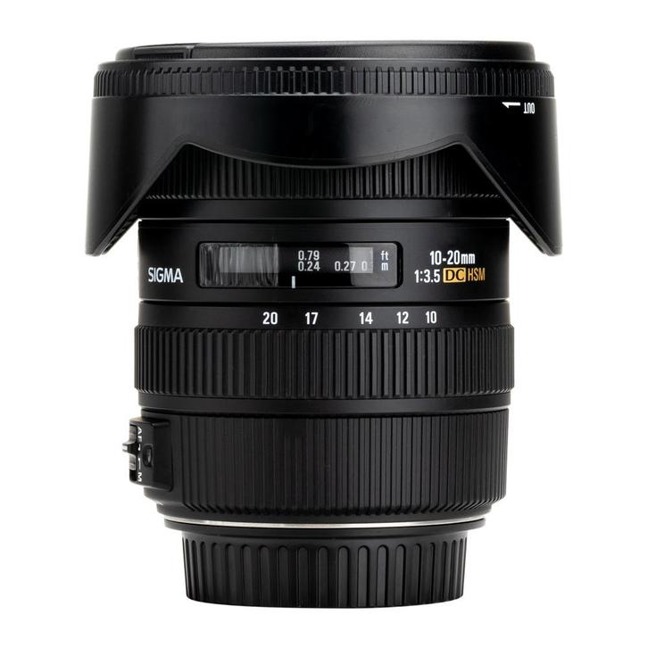 Sigma 10-20mm f/3.5 EX DC HSM (Canon) met garantie, TV, Hi-fi & Vidéo, Photo | Lentilles & Objectifs, Enlèvement ou Envoi