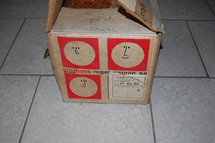 Tegel (6) - Vallauris - Roger Capron - 1970-1980 - 9 cm × 14, Antiek en Kunst, Antiek | Glaswerk en Kristal