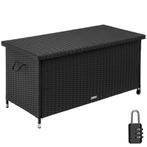 tectake Wicker opbergbox Kiruna met kunststof gaas, 120x55x6, Tuin en Terras, Verzenden, Nieuw