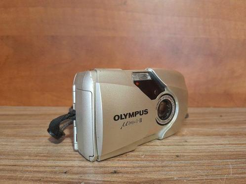 Olympus Olympus Mju II Appareil photo compact argentique, Audio, Tv en Foto, Fotocamera's Analoog