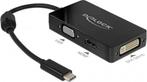 Premium USB-C naar HDMI, DVI en VGA adapter met DP Alt Mo..., Computers en Software, Nieuw, Verzenden