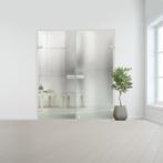 Glazen dubbele binnendeur voor opdek kozijn RVS beslag-Crepi, Bricolage & Construction, Verzenden