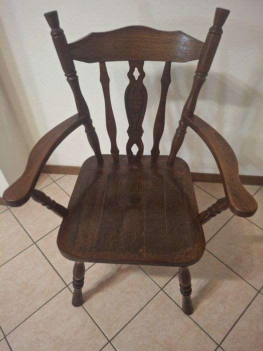 Stoel - De Windsor Stoel - Hout - Boerderijstoel, Antiquités & Art, Curiosités & Brocante