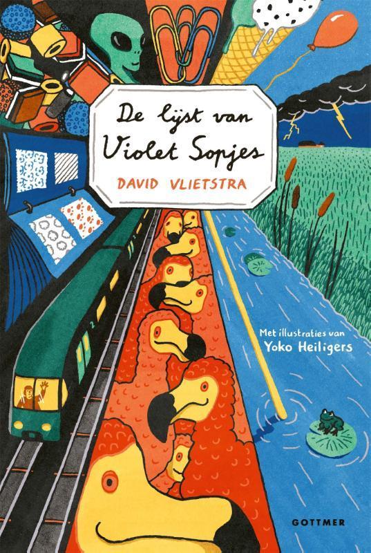 De lijst van Violet Sopjes 9789025778903 David Vlietstra, Livres, Livres pour enfants | Jeunesse | 10 à 12 ans, Envoi