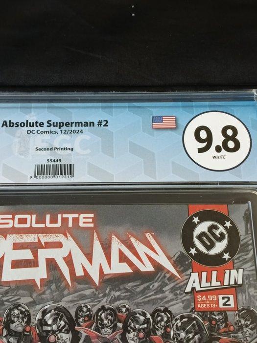 Absolute Superman #2 - 2nd Printing - EGC 9.8 - Last Dust of, Boeken, Strips | Comics
