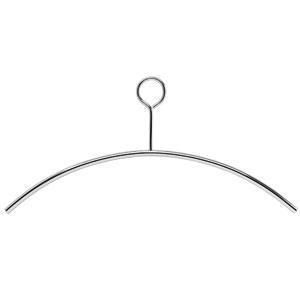 Intersteel Kledinghanger Ø10mm met dicht oog rvs, Huis en Inrichting, Woonaccessoires | Kapstokken, Nieuw, Overige materialen