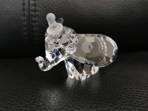 Swarovski - Figuur - 93 Dumbo (blue eyes) 7640/100/001 -, Antiquités & Art, Curiosités & Brocante