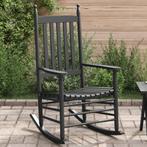 vidaXL Schommelstoel met gebogen zitting massief, Tuin en Terras, Verzenden, Nieuw