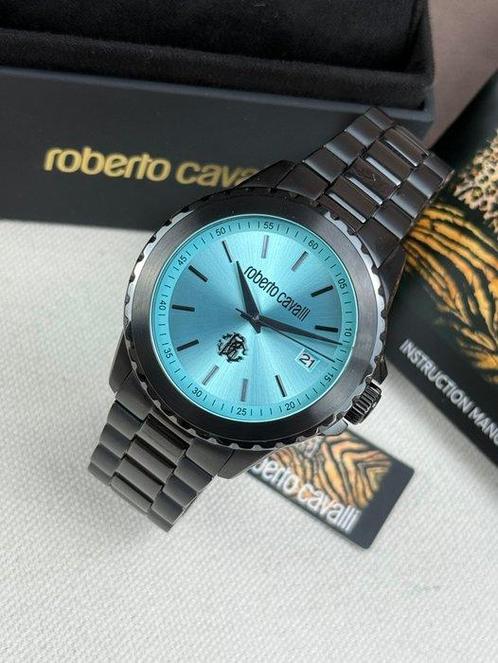 Roberto Cavalli - Date - Zonder Minimumprijs - RC5G128L0025, Handtassen en Accessoires, Horloges | Heren
