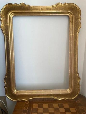 Lijst - belangrijke gravure in goud
